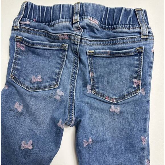 BabyGAP Disney Minnie Mouse Jeggings Jeans Leggings with Washwell Girls Size 2 E - Picture 9 of 12